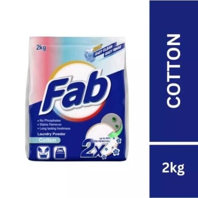 FAB Laundry Powder Cotton 2 kg