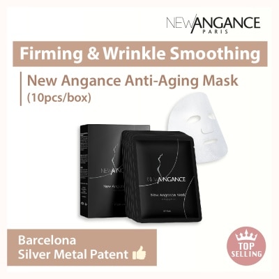 NEW ANGANCE Anti-Aging Action Sheet Mask (For Firming & Smoothing Wrinkle) 10s