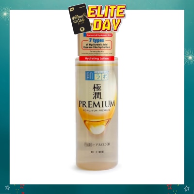 HADA LABO - Premium Hydrating Lotion (Serum Like Lotion With 7 Types Of Hyaluronic Acid For Dry & Dehydrated Skin) 170ml