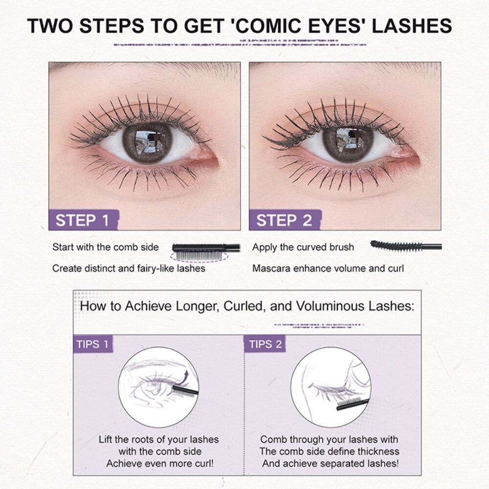 Volume & Curling Mascara Duo 001 1s