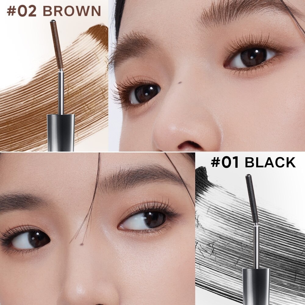 Curling Iron Mascara 02 Brown 1s