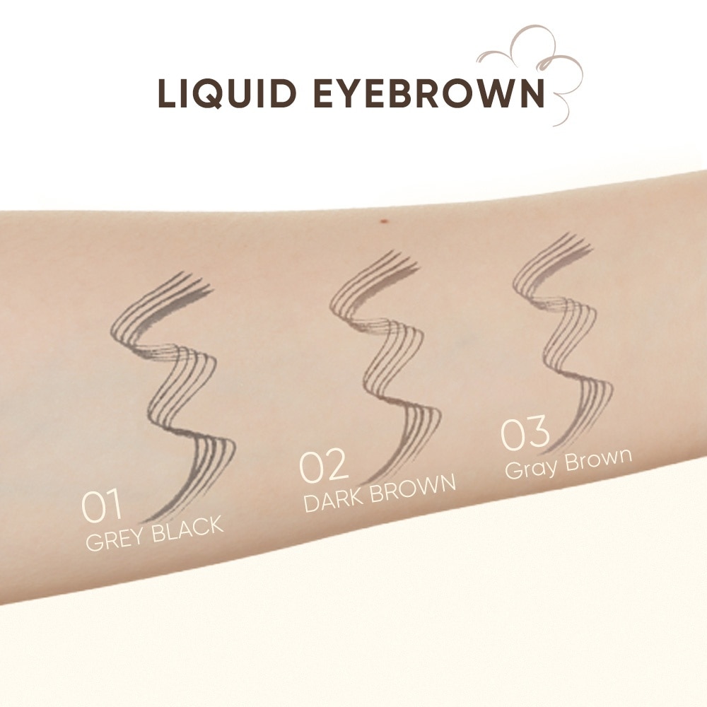 Liquid Eyebrown Pen 02 Dark Brown 1s