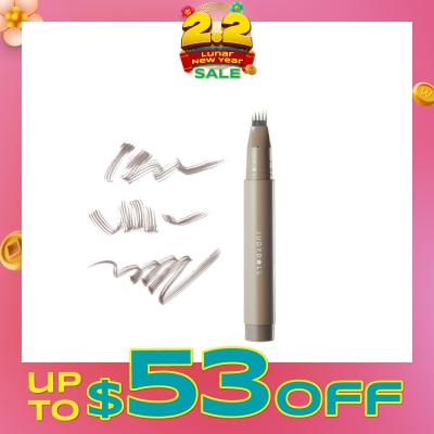 JUDYDOLL Liquid Eyebrown Pen 02 Dark Brown 1s