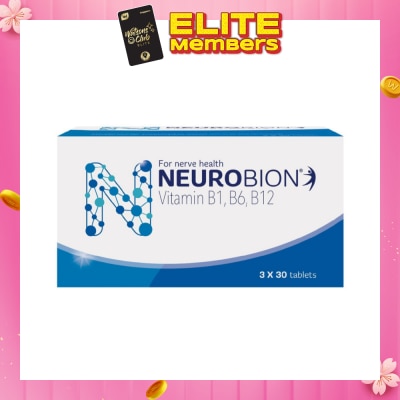 NEUROBION Tablet (For Nerve Pain) Value Packset 30s x 3 (Expiry: Jul`2026)