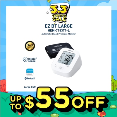 OMRON Automatic Blood Pressure Monitor Large HEM-7183T1-L 1s