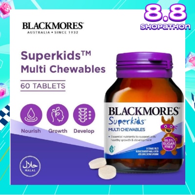 BLACKMORES Superkids Multi Chewables Tablets 60s
