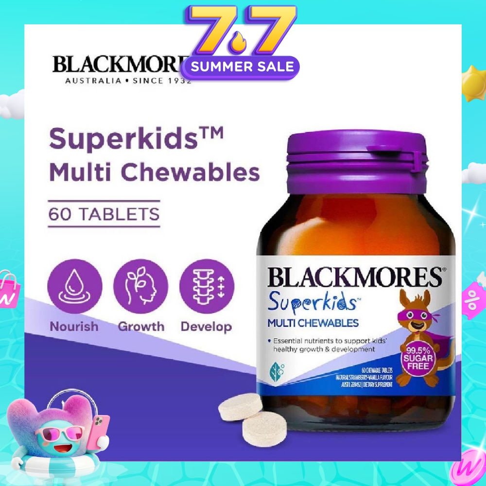 Superkids Multi Chewables Tablets 60s