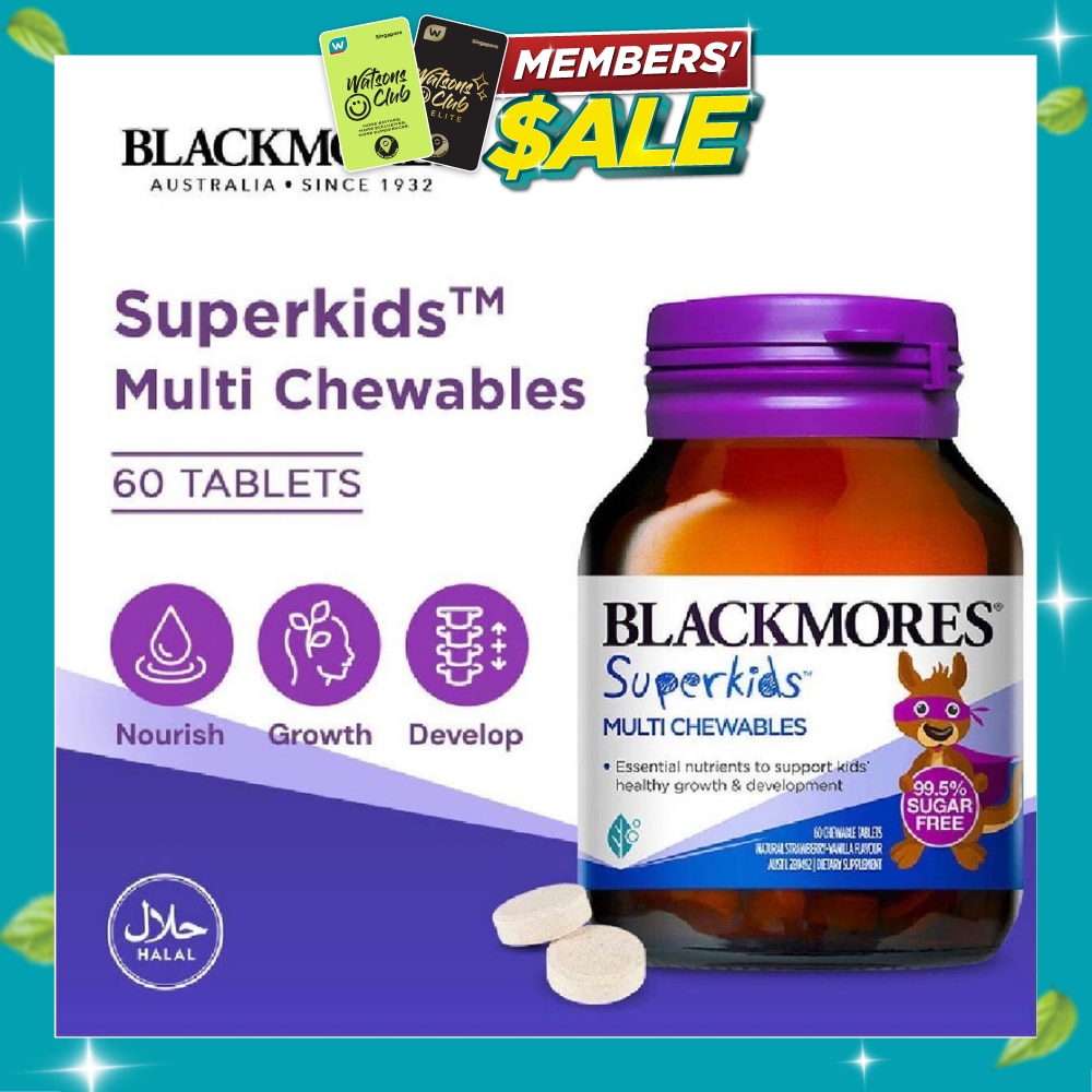 Superkids Multi Chewables Tablets 60s image