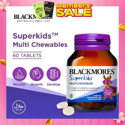 BLACKMORES Superkids Multi Chewables Tablets 60s