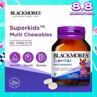 BLACKMORES Superkids Multi Chewables Tablets 60s