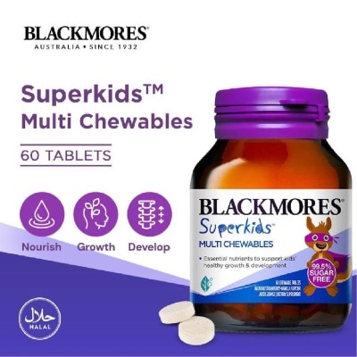 BLACKMORES Blackmores Superkids Multi Chewables Tablets 60s