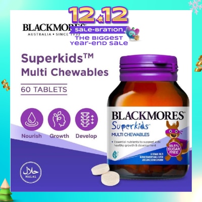 BLACKMORES Superkids Multi Chewables Tablets 60s