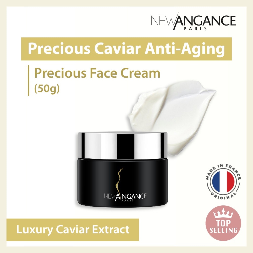 Precious Face Gold & Caviar Cream (To Rejuvenate Mature Skin, Uplift Skin & Reduce Wrinkles) 50ml