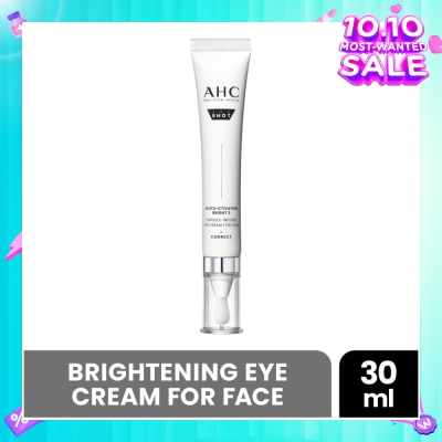 AHC Pro Shot Gluta-Ctivation Bright 3 Capsule-Infused Eye Cream For Face 30ml