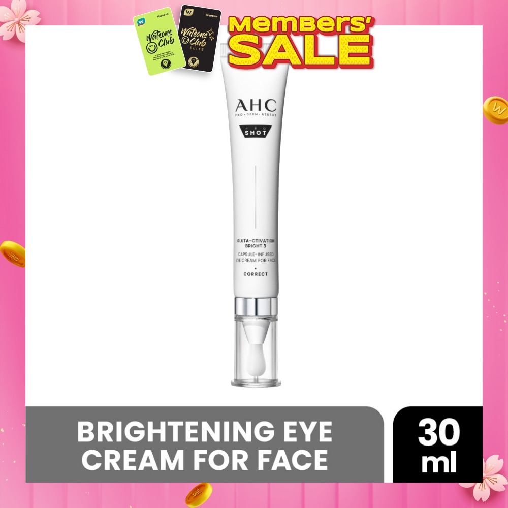 Pro Shot Gluta-Ctivation Bright 3 Capsule-Infused Eye Cream For Face 30ml