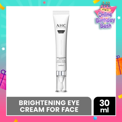 AHC Pro Shot Gluta-Ctivation Bright 3 Capsule-Infused Eye Cream For Face 30ml