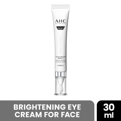 AHC Pro Shot Gluta-Ctivation Bright 3 Capsule-Infused Eye Cream For Face 30ml