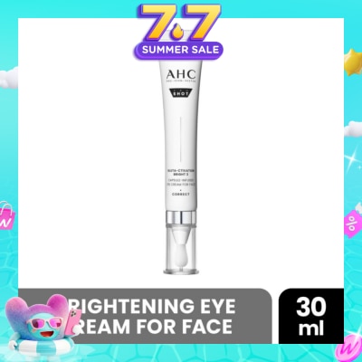 AHC - Pro Shot Gluta-Ctivation Bright 3 Capsule-Infused Eye Cream For Face 30ml (Expiry: Apr`2027)