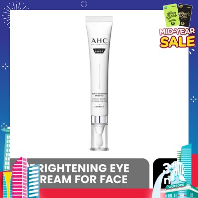 AHC Pro Shot Gluta-Ctivation Bright 3 Capsule-Infused Eye Cream For Face 30ml