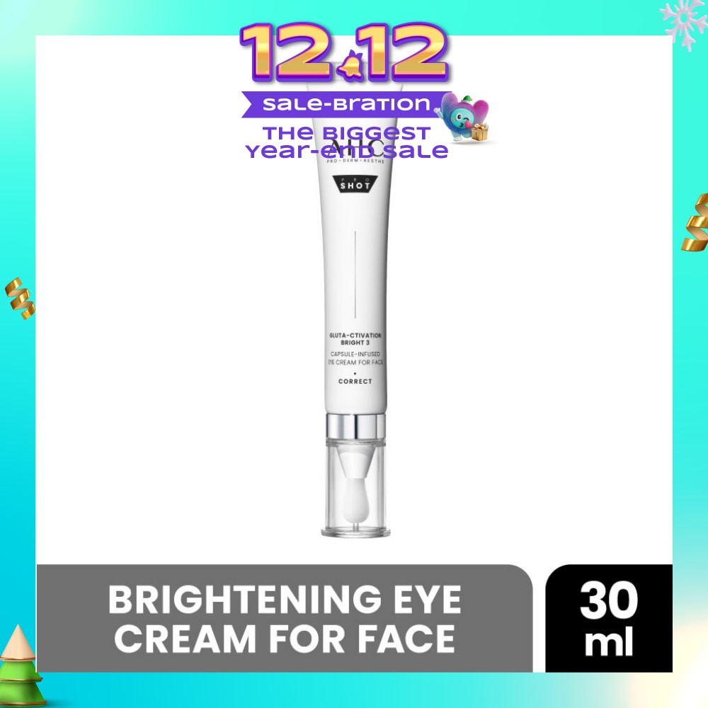 Pro Shot Gluta-Ctivation Bright 3 Capsule-Infused Eye Cream For Face 30ml