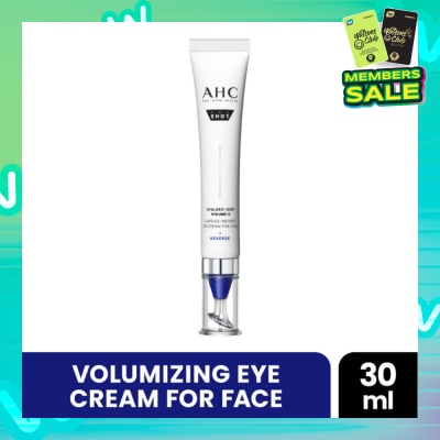 AHC Pro Shot Hyaluro-Deep Volume 5 Capsule-Infused Eye Cream For Face 30ml
