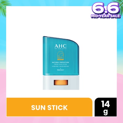 AHC Pro Derm Natural Perfection Fresh Sun Stick SPF50+ PA++++ (Hydrating & Water Resistant) 14g