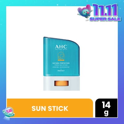 AHC Pro Derm Natural Perfection Fresh Sun Stick SPF50+ PA++++ (Hydrating & Water Resistant) 14g