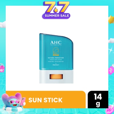 AHC - Pro Derm Natural Perfection Fresh Sun Stick SPF50+ PA++++ (Hydrating & Water Resistant) 14g