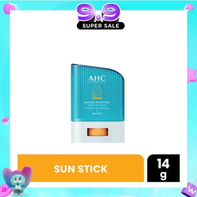 AHC - Pro Derm Natural Perfection Fresh Sun Stick SPF50+ PA++++ (Hydrating & Water Resistant) 14g image