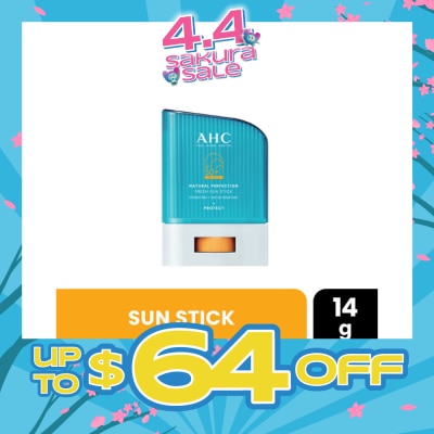 AHC - Pro Derm Natural Perfection Fresh Sun Stick SPF50+ PA++++ (Hydrating & Water Resistant) 14g