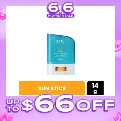 AHC - Pro Derm Natural Perfection Fresh Sun Stick SPF50+ PA++++ (Hydrating & Water Resistant) 14g