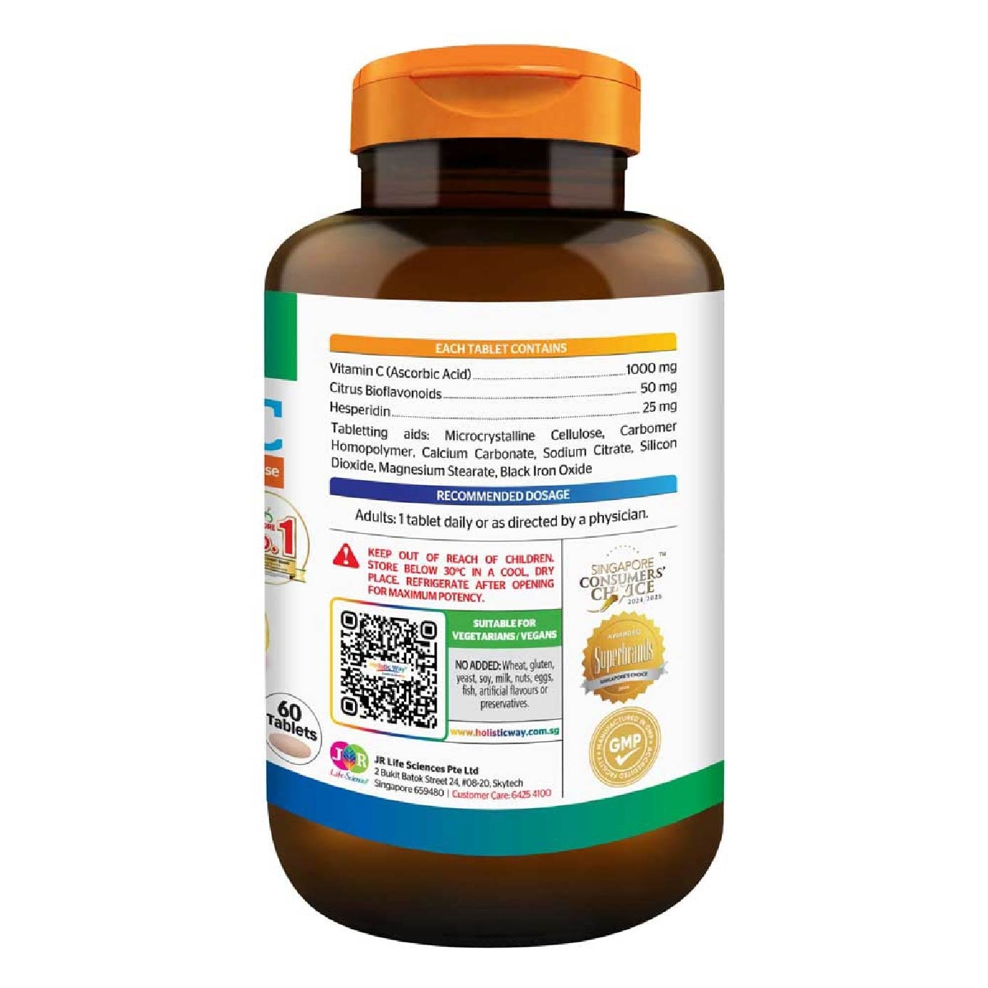 Timed-Release Vitamin C 1000mg Tablet 60s