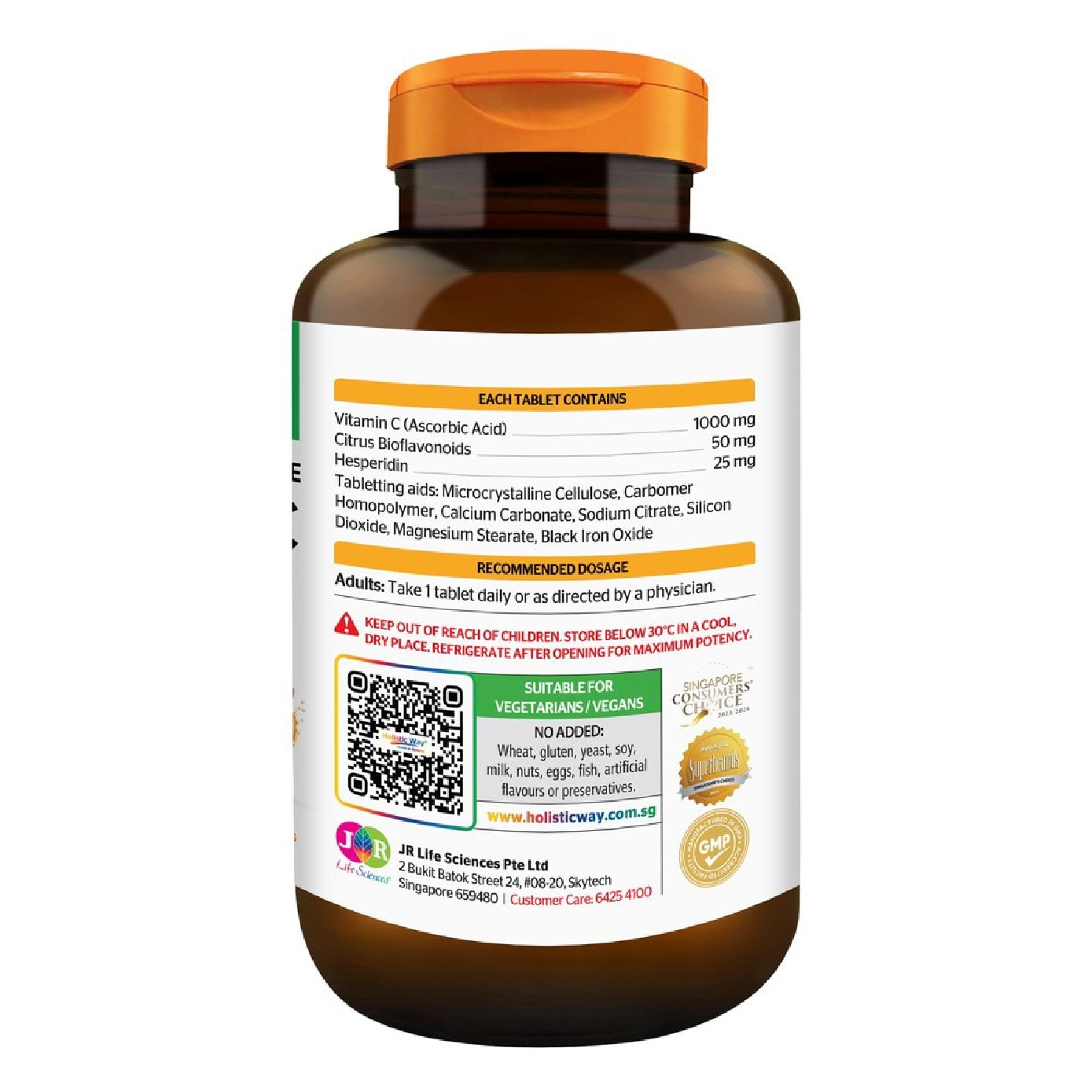 Timed Release Vitamin C 1000mg Tablet 60s image