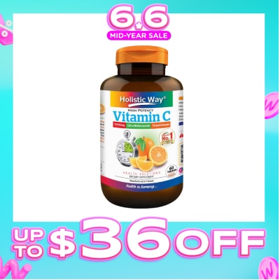 HOLISTIC WAY - Timed-Release Vitamin C 1000mg Tablet 60s