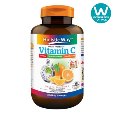 HOLISTIC WAY - Timed-Release Vitamin C 1000mg Tablet 60s image