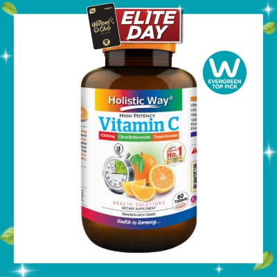 HOLISTIC WAY Timed Release Vitamin C 1000mg Tablet 60s image