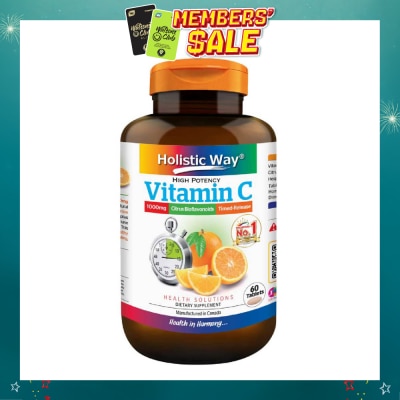 HOLISTIC WAY - Timed-Release Vitamin C 1000mg Tablet 60s