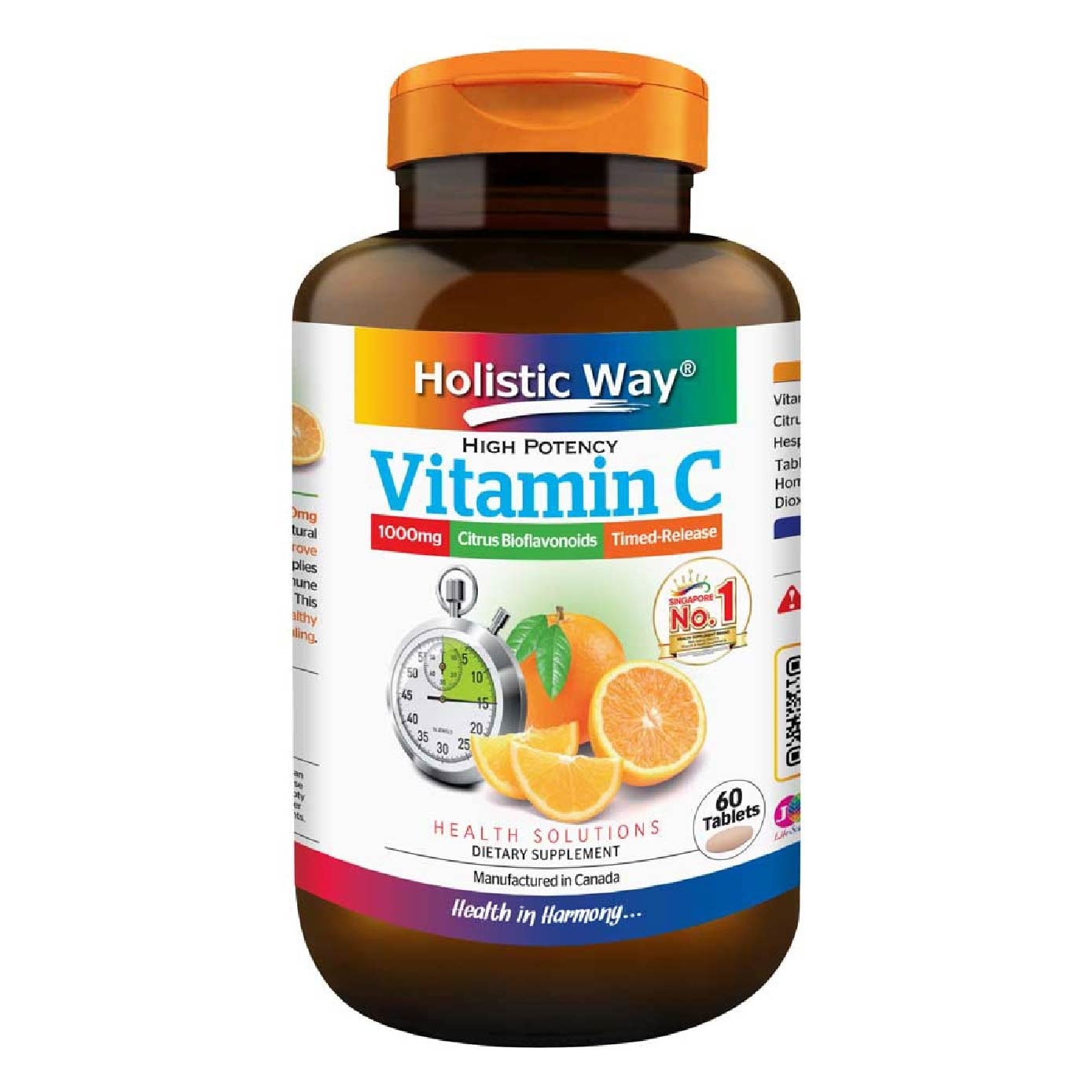 Timed-Release Vitamin C 1000mg Tablet 60s