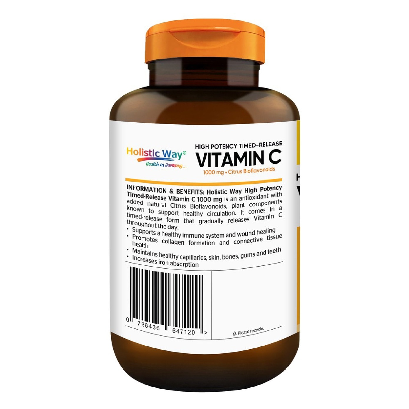 Timed Release Vitamin C 1000mg Tablet 60s image