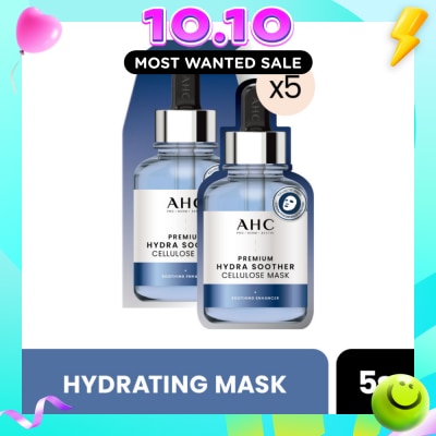 AHC Pro Derm Premium Hydra Soother Cellulose Mask (Hydrating) 5s image