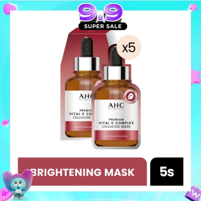 AHC - Pro Derm Premium Vital C Complex Cellulose Mask (Brigthening) 5s image