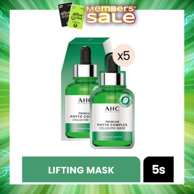AHC - Pro Derm Premium Phyto Complex Cellulosa Mask (Lifting) 5s