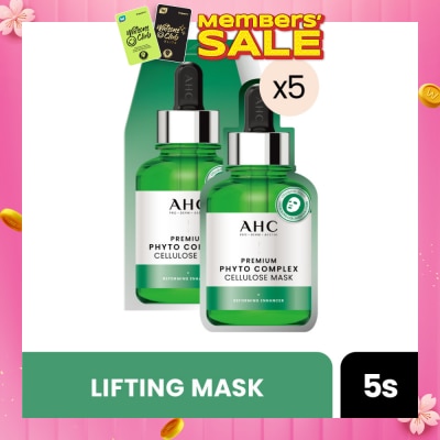 AHC Pro Derm Premium Phyto Complex Cellulosa Mask (Lifting) 5s
