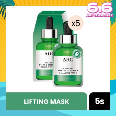 AHC Pro Derm Premium Phyto Complex Cellulosa Mask (Lifting) 5s
