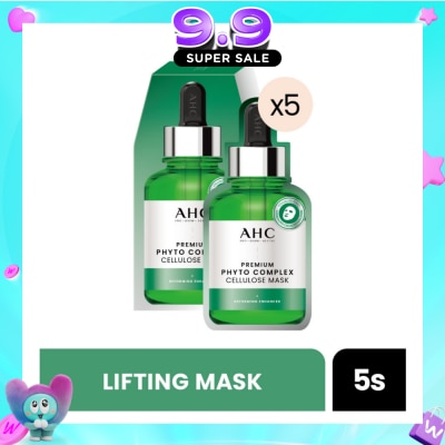 AHC - Pro Derm Premium Phyto Complex Cellulosa Mask (Lifting) 5s (Expiry: Jun`2027) image