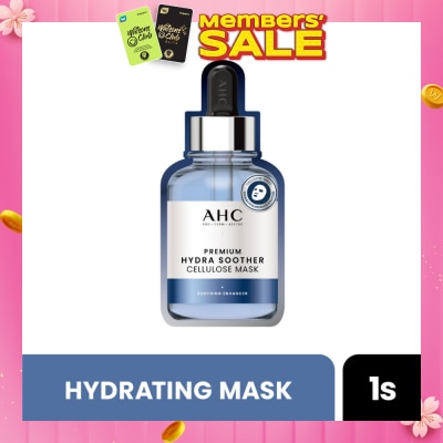 AHC Pro Derm Premium Hydra Soother Cellulose Mask (Hydrating) 1s