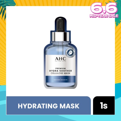 AHC Pro Derm Premium Hydra Soother Cellulose Mask (Hydrating) 1s