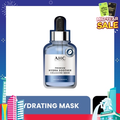 AHC Pro Derm Premium Hydra Soother Cellulose Mask (Hydrating) 1s