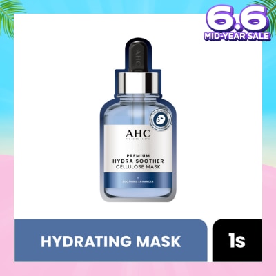 AHC Pro Derm Premium Hydra Soother Cellulose Mask (Hydrating) 1s
