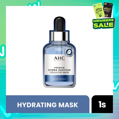 AHC Pro Derm Premium Hydra Soother Cellulose Mask (Hydrating) 1s